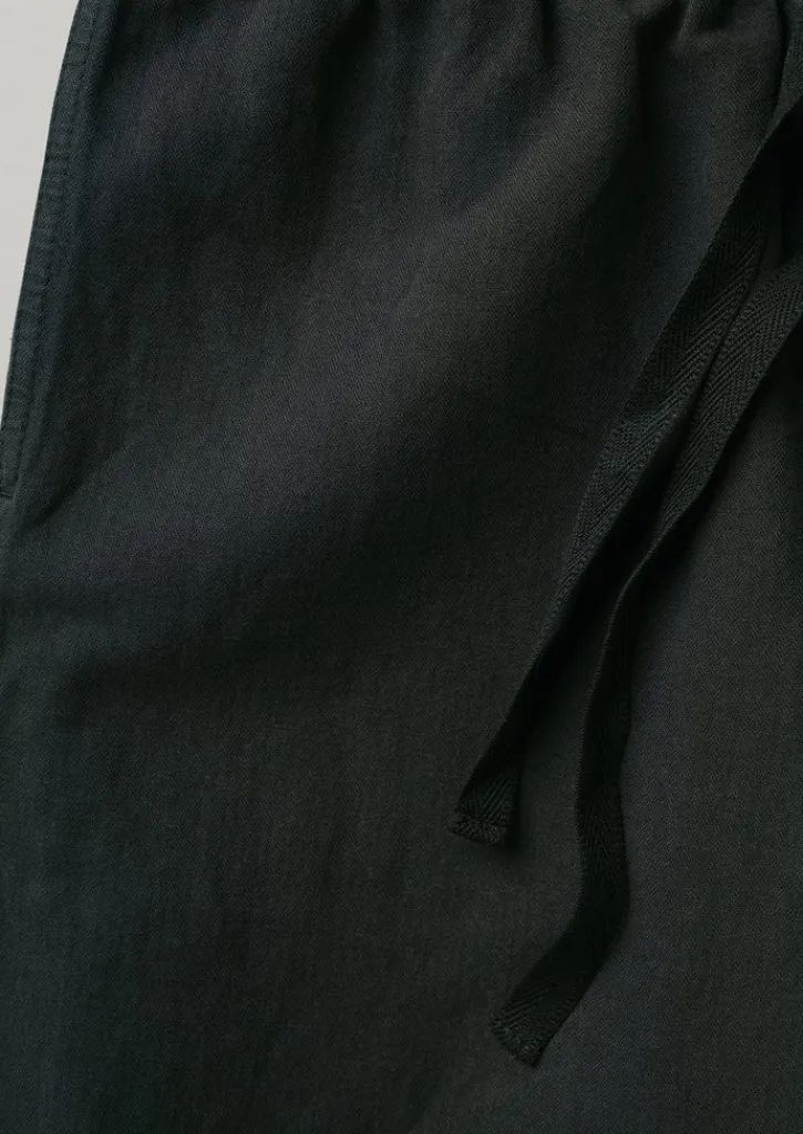 TOAST Alfie Garment Dyed Herringbone Trousers- Linen|Trousers