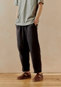 TOAST Alfie Garment Dyed Linen Trousers- Trousers