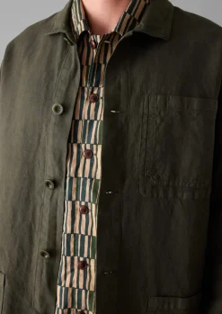 TOAST Arlo Garment Dyed Herringbone Jacket- Workwear|Coats & Jackets