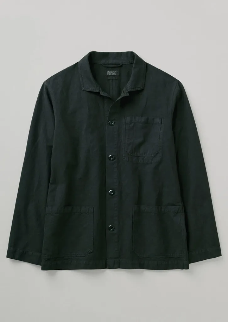 TOAST Arlo Garment Dyed Herringbone Jacket- Workwear|Coats & Jackets
