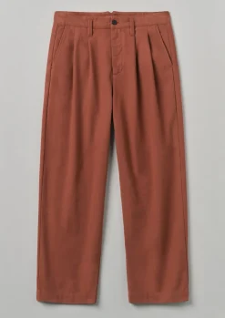 TOAST Bill Cotton Wide Leg Trousers- Workwear|Trousers