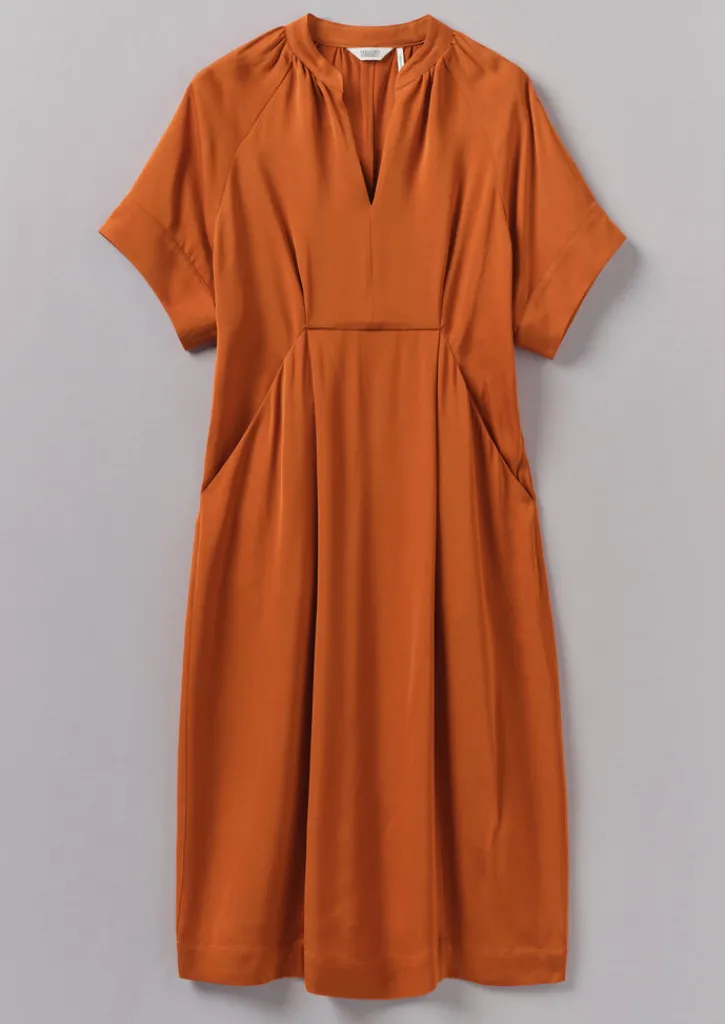 TOAST Bryn Satin Crepe Dress-Women Dresses