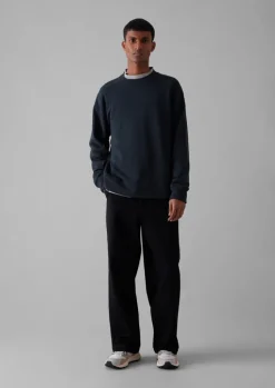 TOAST Dropped Shoulder Loopback Jersey Sweatshirt- Tops & Tees|Shirts