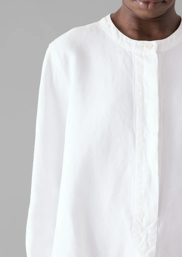 TOAST Elena Cotton Linen Tunic Shirt-Women Linen|Tops & Tees