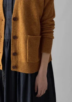 TOAST Ffion Wool Cashmere Boxy Cardigan-Women Cashmere|Knitwear
