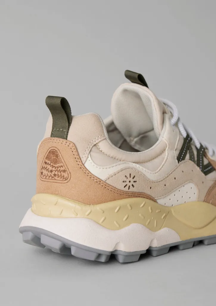 TOAST Flower Mountain Yamano Kaiso Panelled Trainers- Trainers & Plimsolls