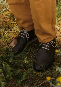 TOAST Fracap Leather Camp Shoes- Shoes
