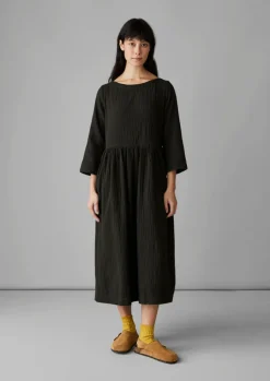 TOAST Freya Crinkle Organic Cotton Dress-Women Loungewear|Dresses