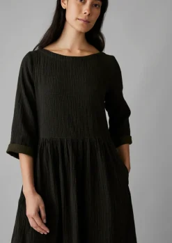 TOAST Freya Crinkle Organic Cotton Dress-Women Loungewear|Dresses