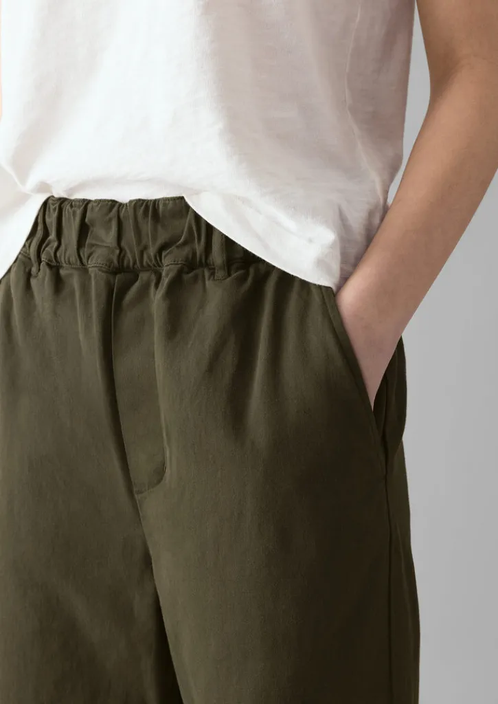 TOAST Gabi Cotton Pull On Trousers-Women Trousers