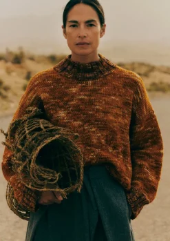 TOAST Hand Dyed Marl Sweater-Women Knitwear