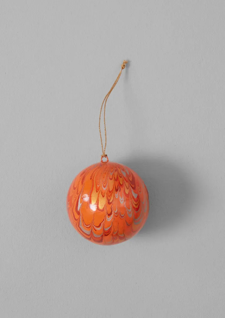 TOAST Hand Marbled Bauble- Christmas Decorations
