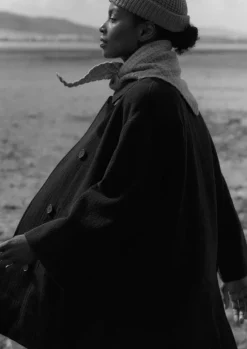 TOAST Cotton Wool Pea Coat-Women Coats & Jackets
