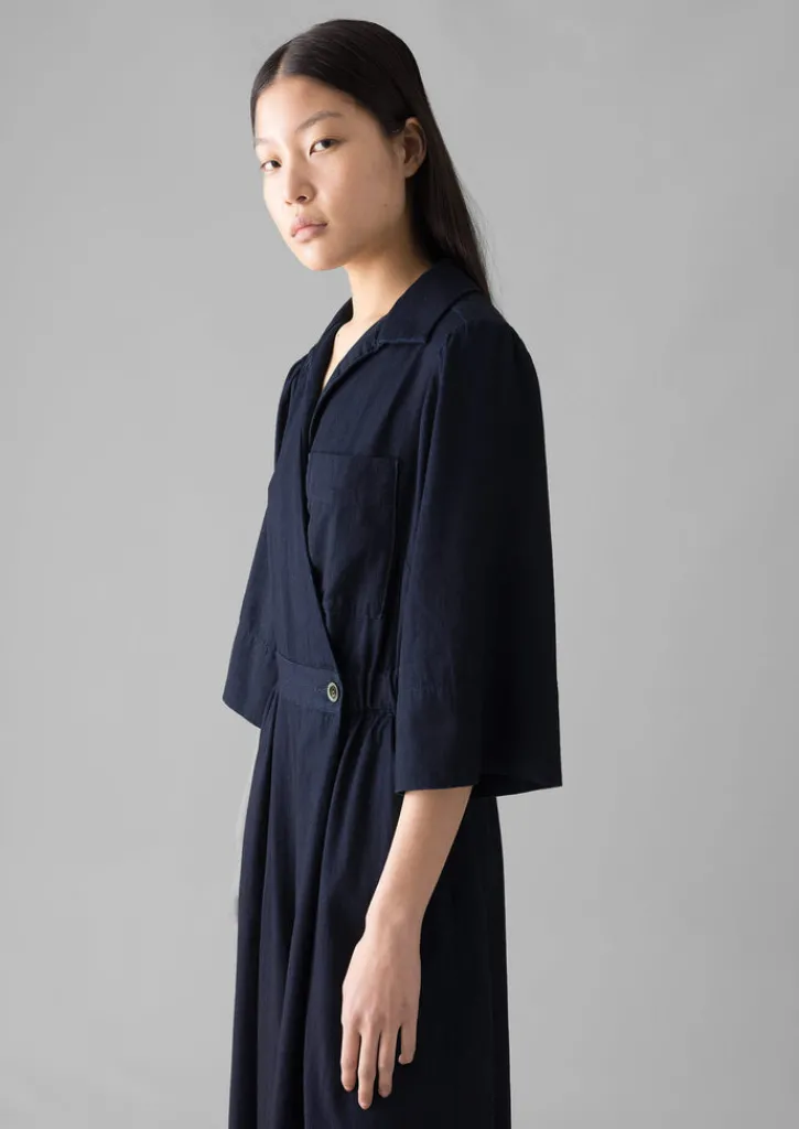 TOAST Twill Culotte Jumpsuit-Women Jumpsuits|Trousers