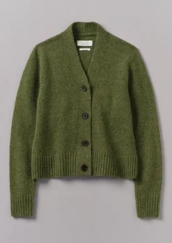 TOAST Kaia V-Neck Wool Cardigan-Women Knitwear