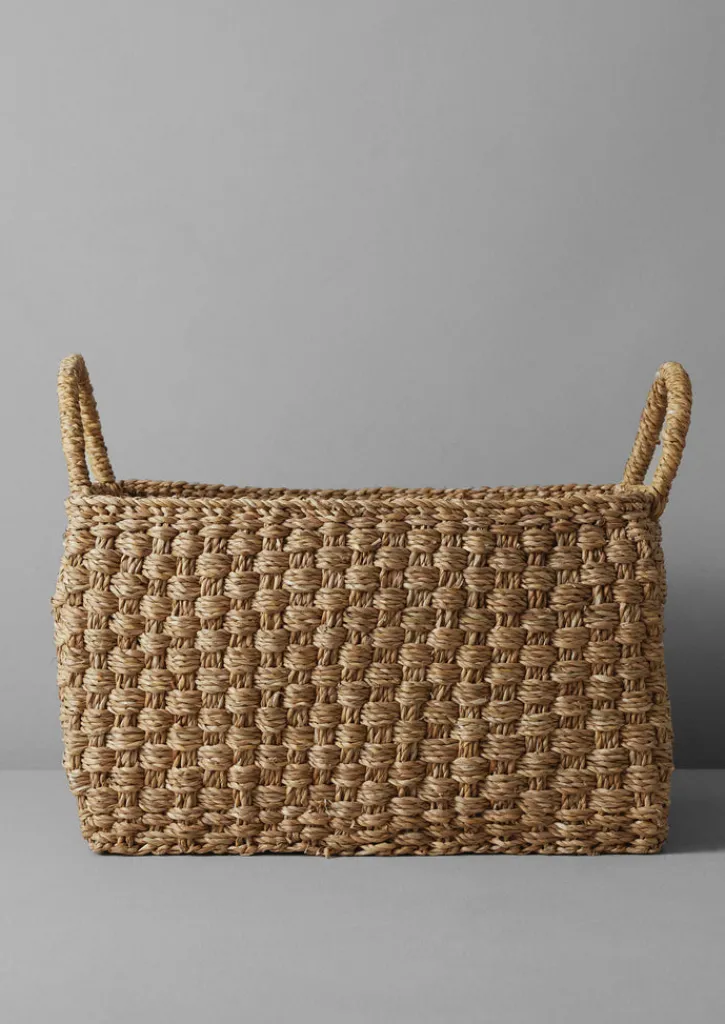 TOAST Large Chatai Weave Hogla Basket- Baskets