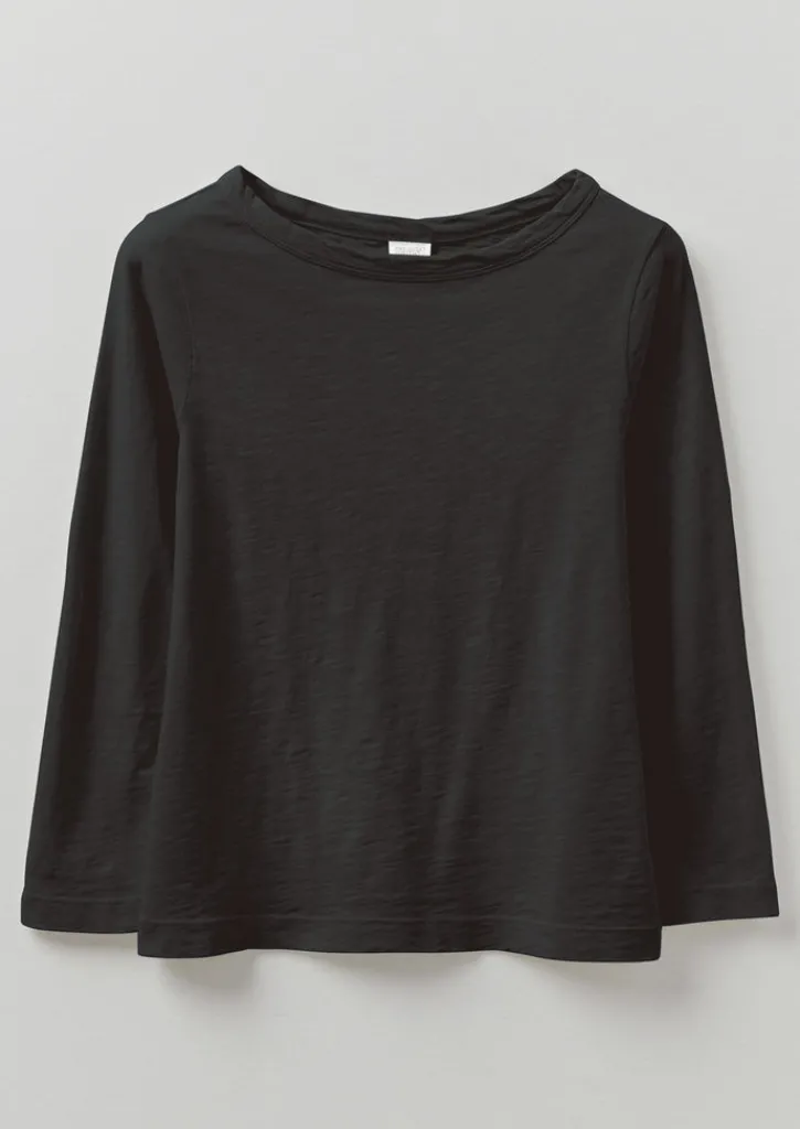 TOAST Lia Garment Dyed Boat Neck Tee-Women Jersey|Tops & Tees