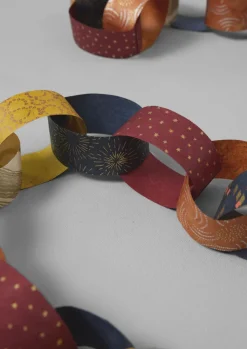 TOAST Lokta Paper Chain Kit- Christmas Decorations