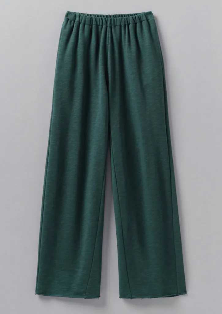 TOAST Loopback Jersey Wide Leg Trousers-Women Jersey|Loungewear