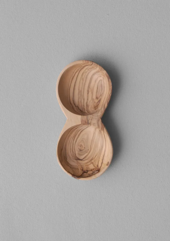 TOAST Olive Wood Seasoning Pinch Pot- Tableware