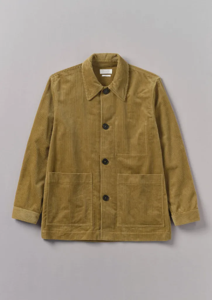 TOAST Organic Cord Point Collar Jacket- Cord|Coats & Jackets