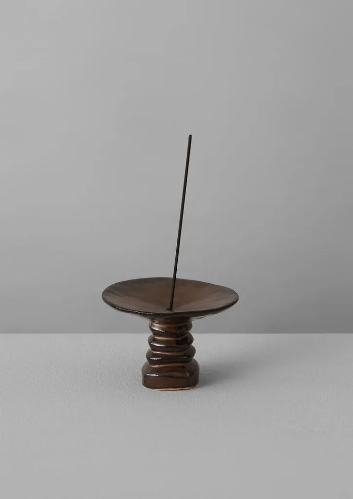 TOAST PPP Lab Hand Pinched Stoneware Incense Holder- Ceramics|Candles & Holders