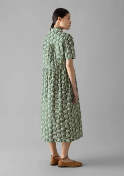 TOAST Selma Cotton Shirt Dress-Women Dresses