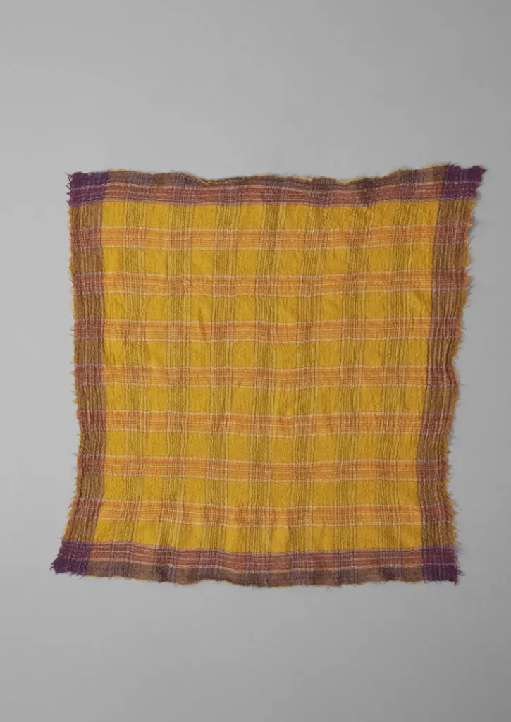 TOAST Stellar Boiled Wool Check Scarf-Women Hats, Scarves & Gloves