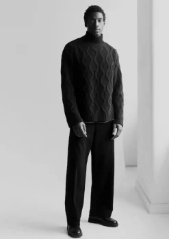 TOAST Straight Leg Denim Trousers- Denim|Trousers