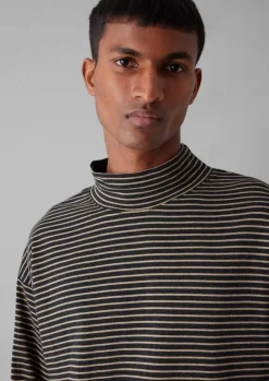 TOAST Stripe Cotton Jersey Long Sleeve Tee- Tops & Tees