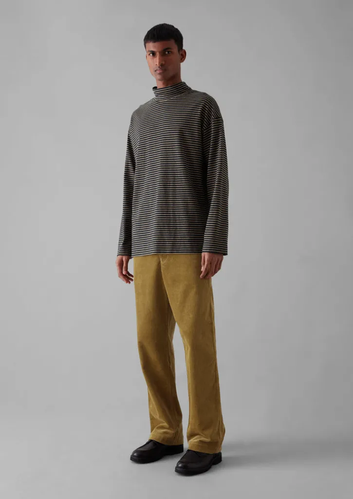 TOAST Stripe Cotton Jersey Long Sleeve Tee- Tops & Tees