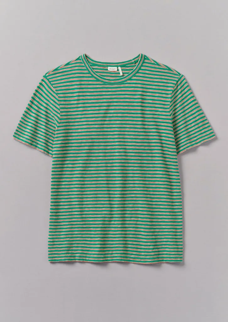 TOAST Theo Organic Cotton Stripe Short Sleeve Tee- Tops & Tees