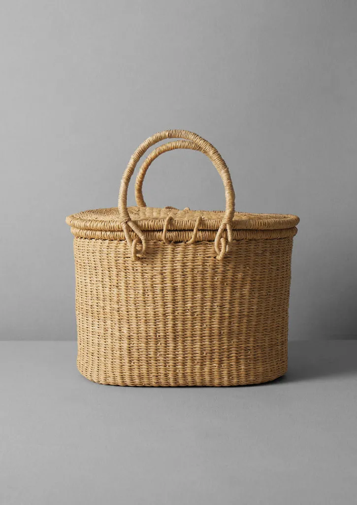 TOAST Veta Vera Grass Picnic Basket- Baskets