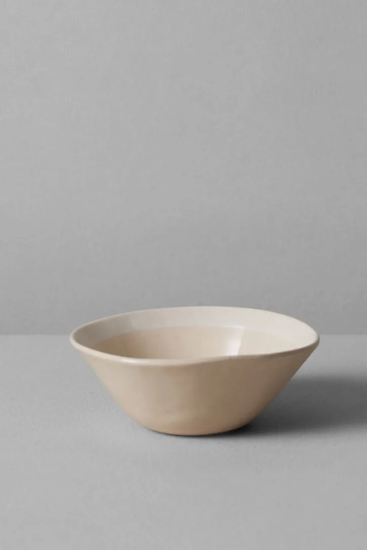 TOAST Wonki Ware White Wash Pudding Bowl- Ceramics|Tableware