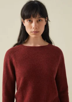 TOAST Wool Cashmere Neat Sweater-Women Knitwear