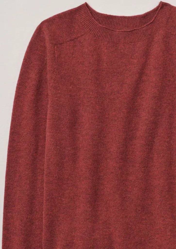 TOAST Wool Cashmere Neat Sweater-Women Knitwear